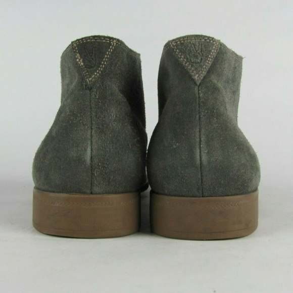 JOHN VARVATOS Gray Suede Chukka Boots 11 M main image 8